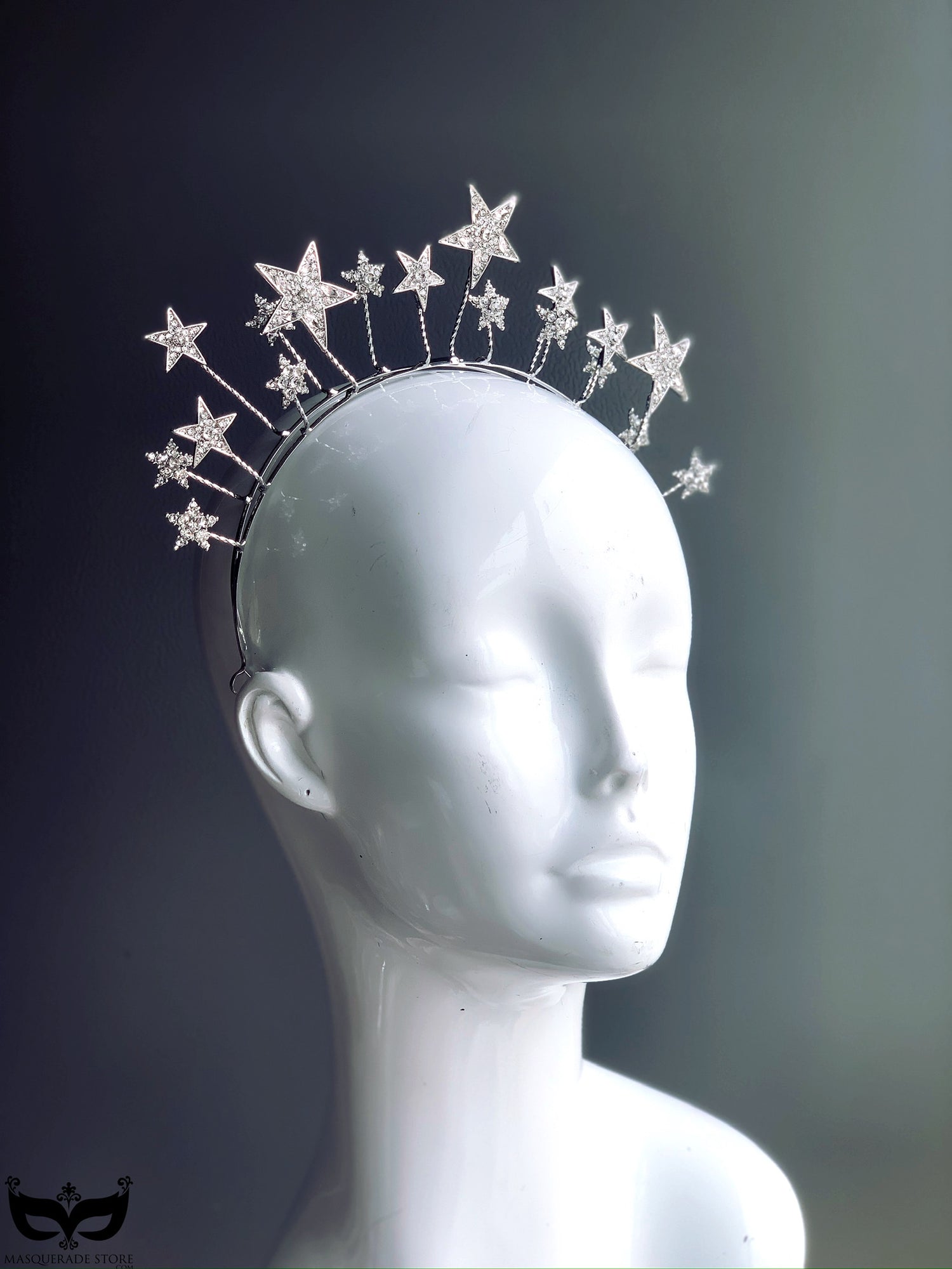 Starburst Silver Headband