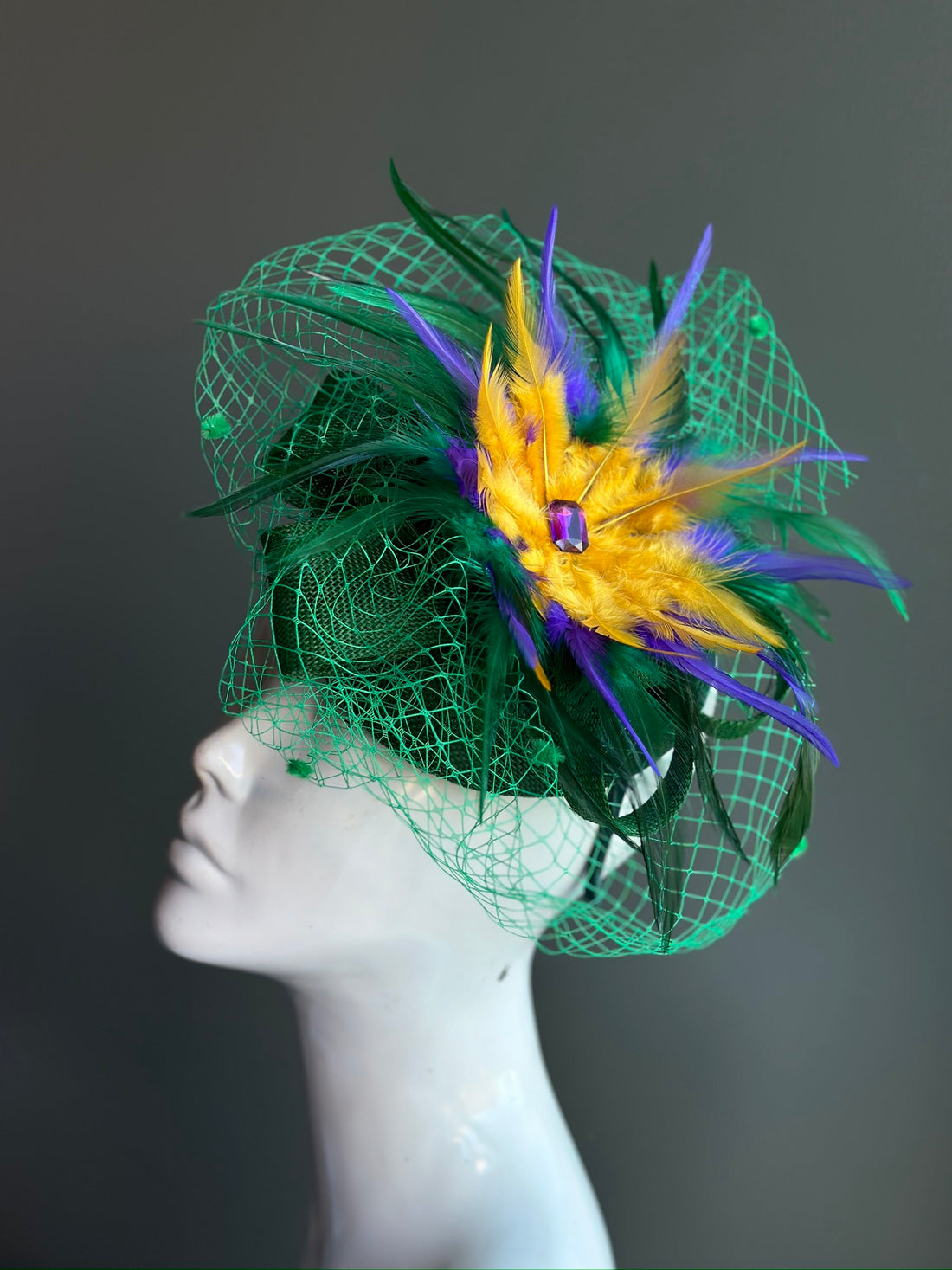 Carnival Glow Fascinator