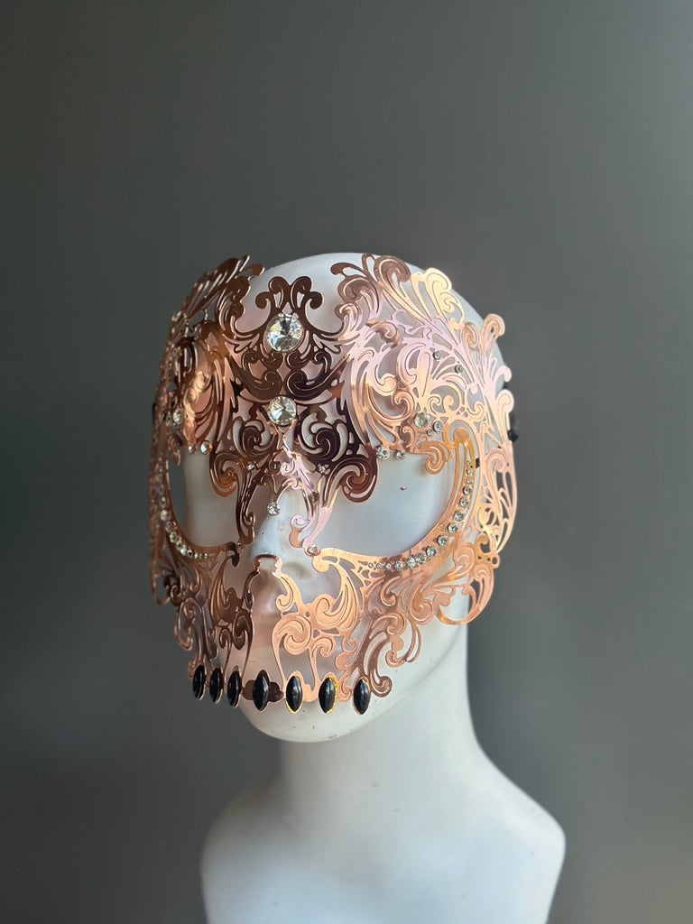 Metal Skull - Rose Gold