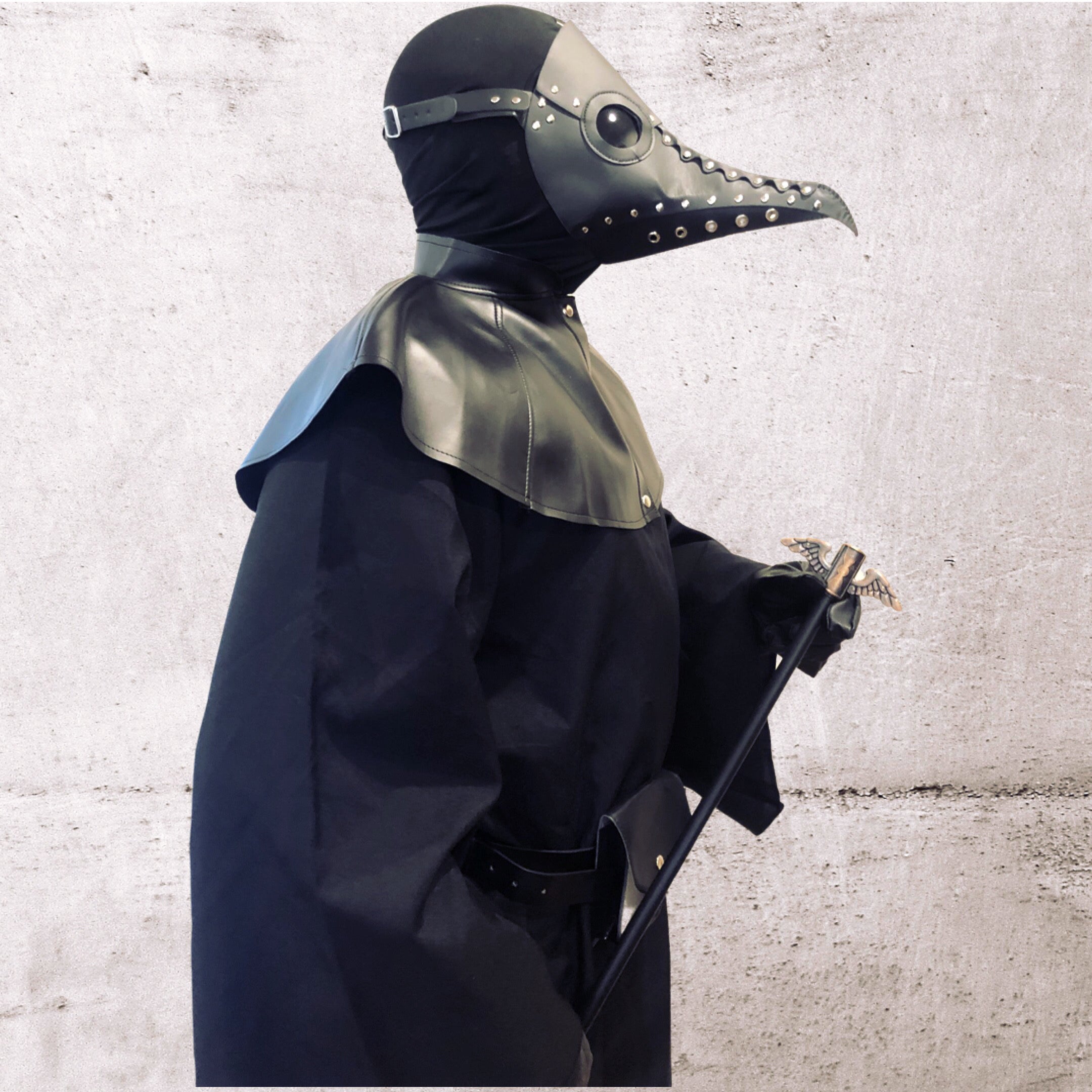 XL Plague Doctor outlet mask with lots of eyeballs