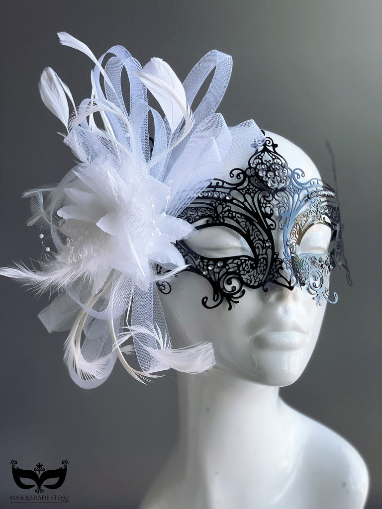 Gossip Mask and Feathers