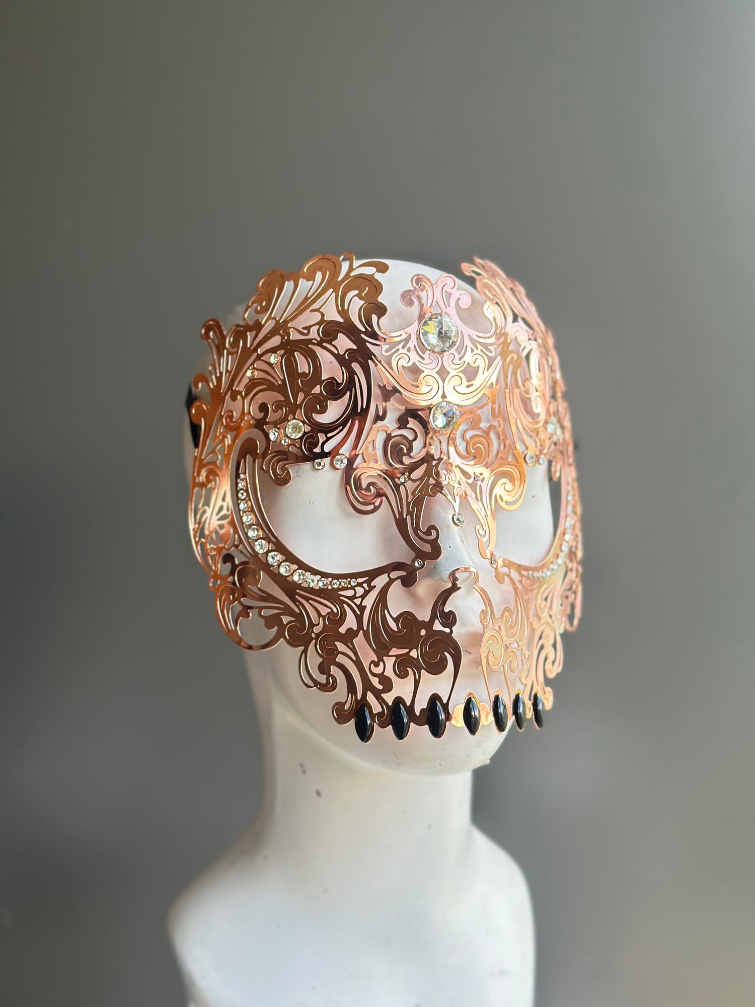 Metal Skull - Rose Gold