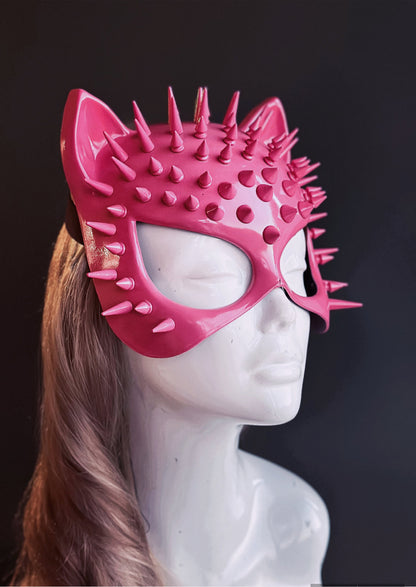 Cat Spike Mask - Pink