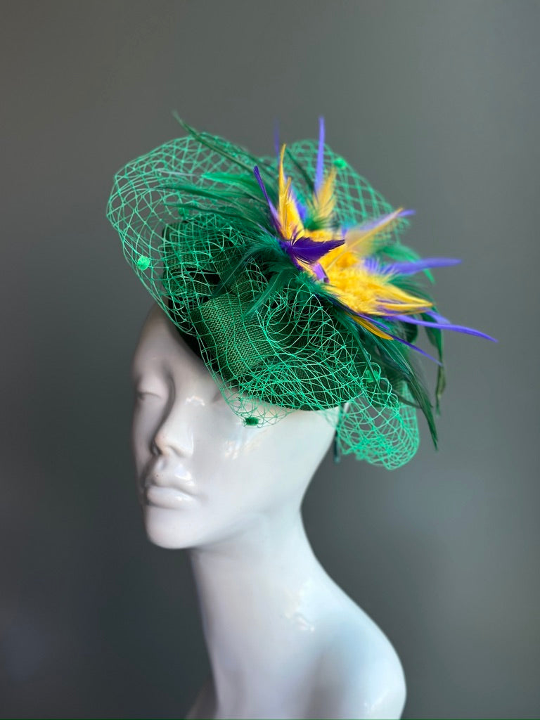 Carnival Glow Fascinator