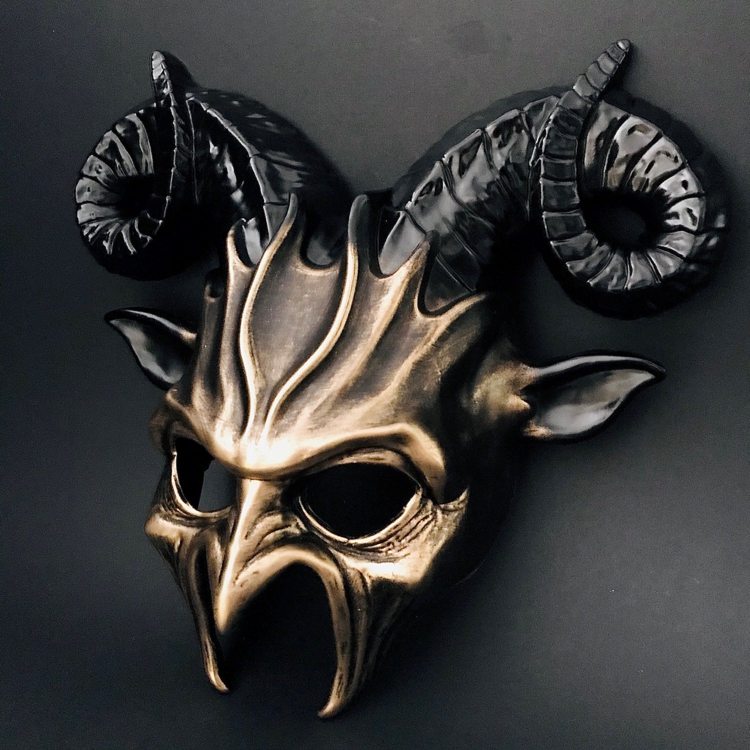 Baphomet Horned Masquerade Mask