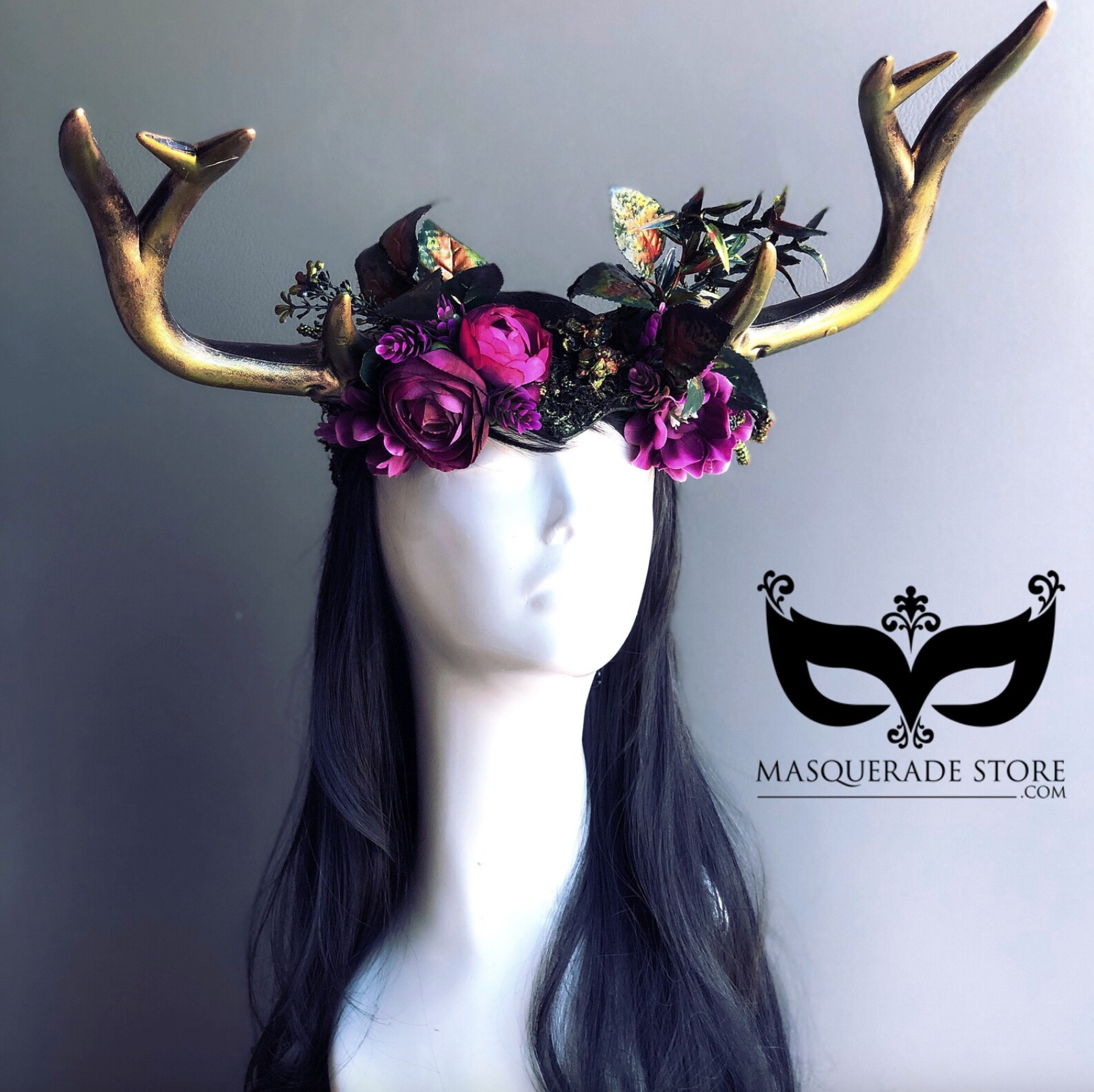 Deer Antler Headdress - Ritual Blooms