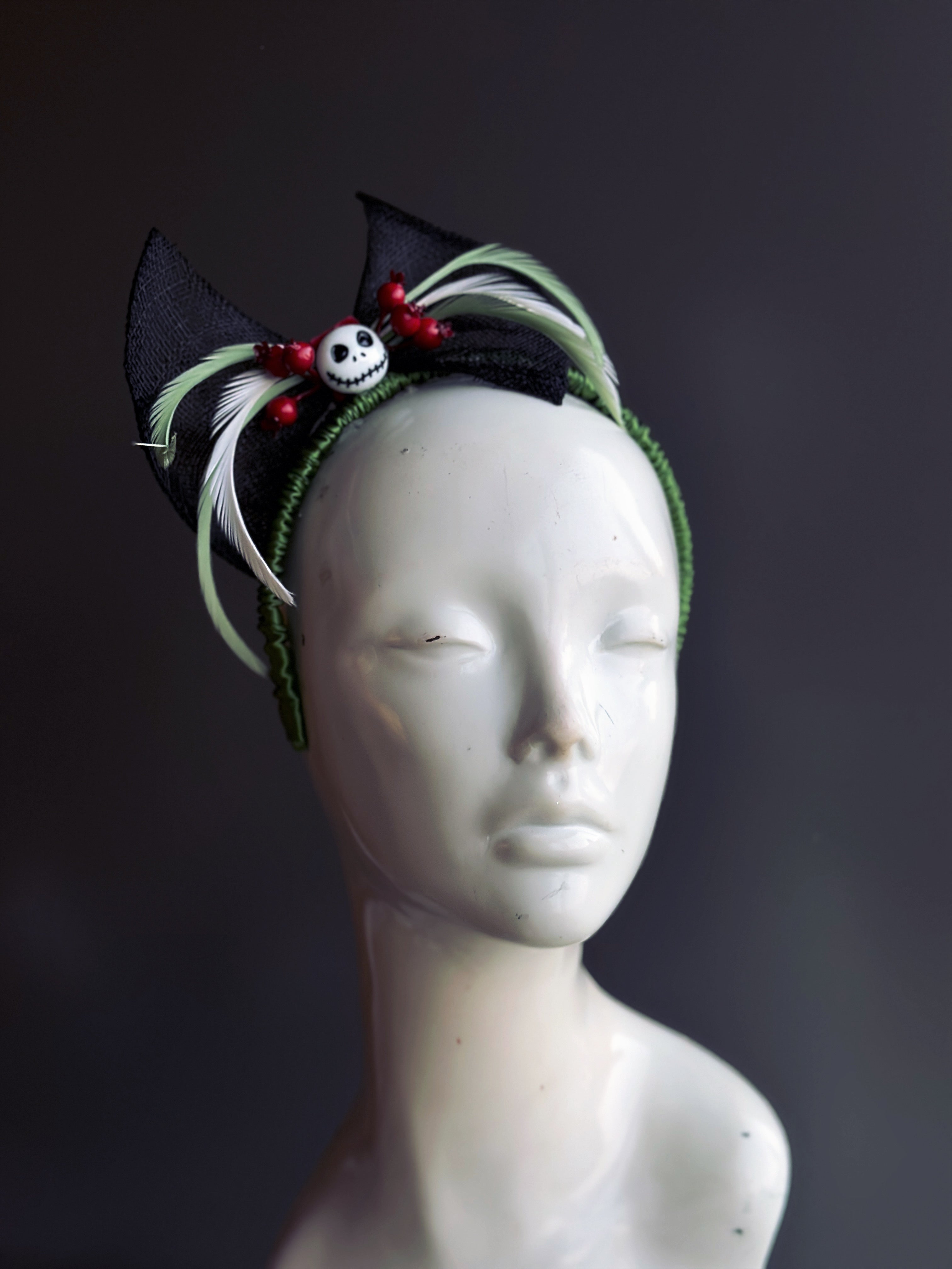 Spooky Holiday Skull Headband