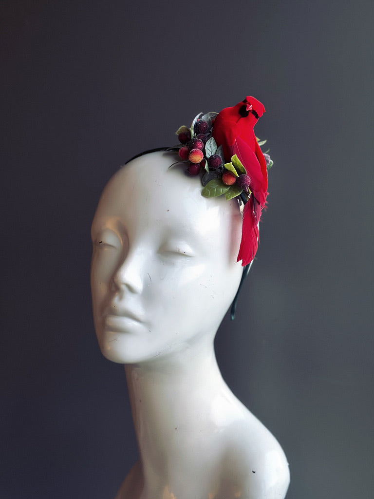 Cardinal Joy Holiday Headband