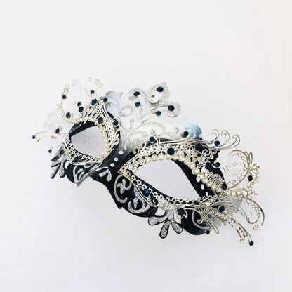 Rhinestone Fox Mask