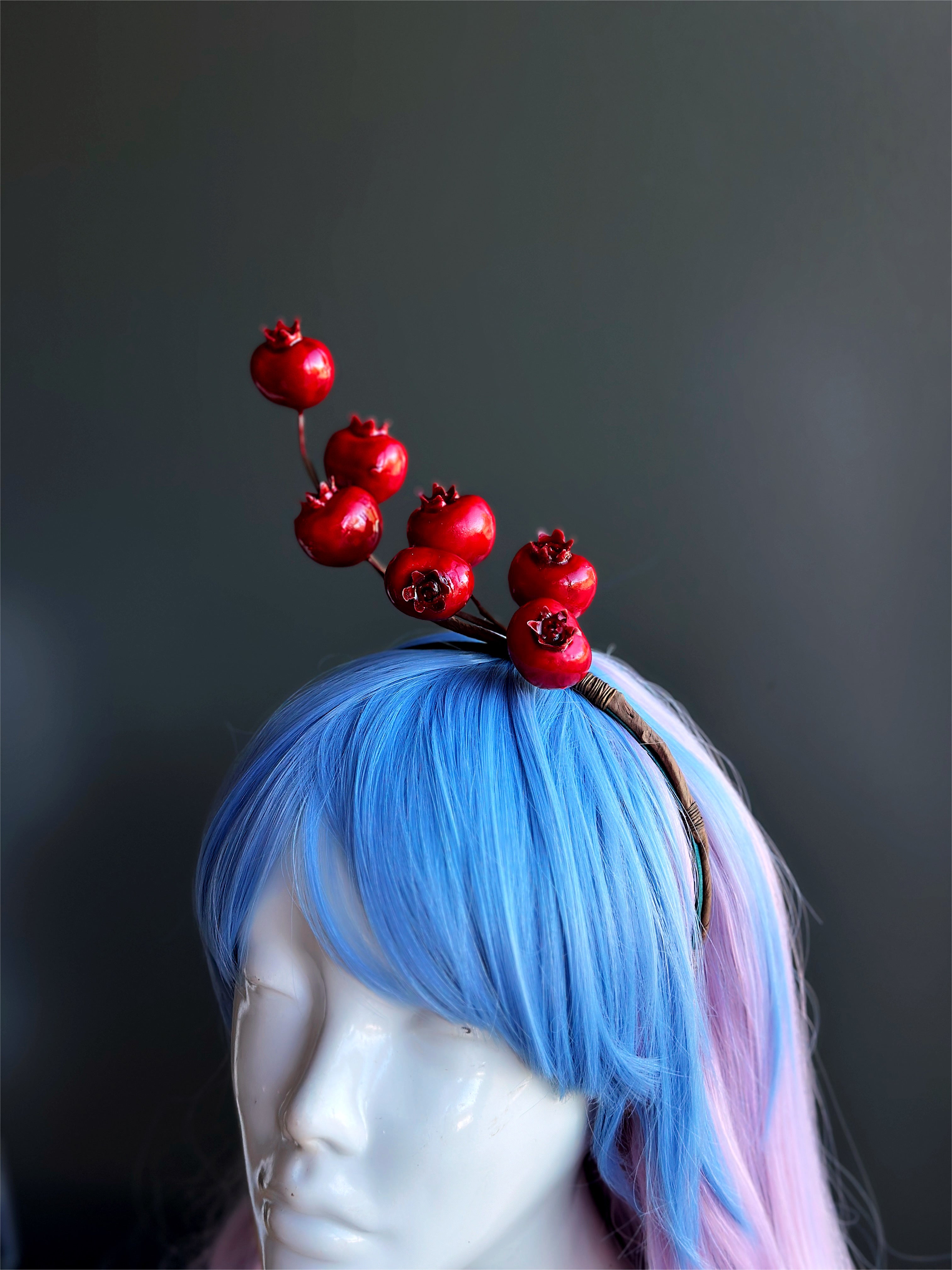 Christmas Pomegranate Headband