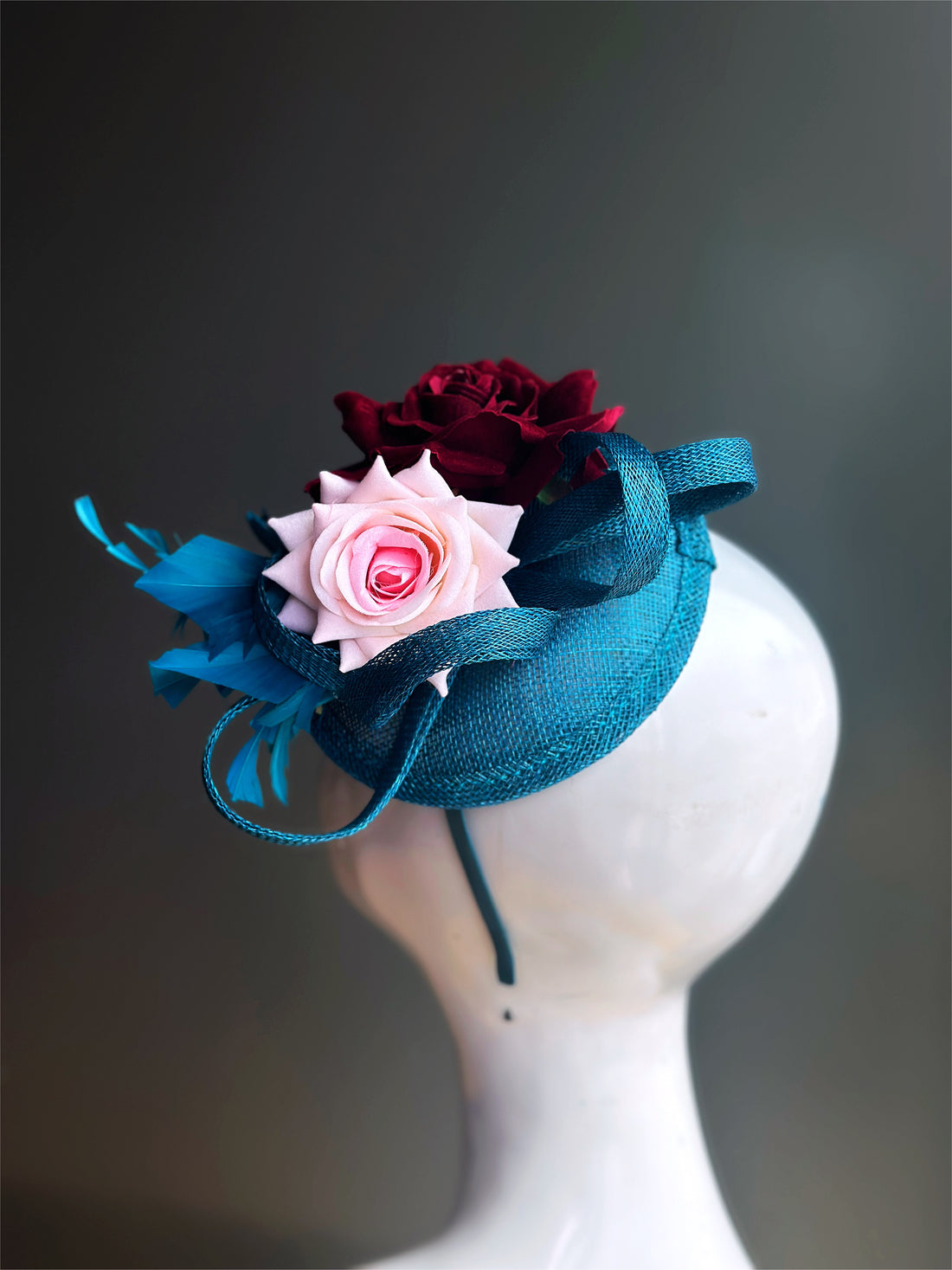 Rose Fascinator Hat