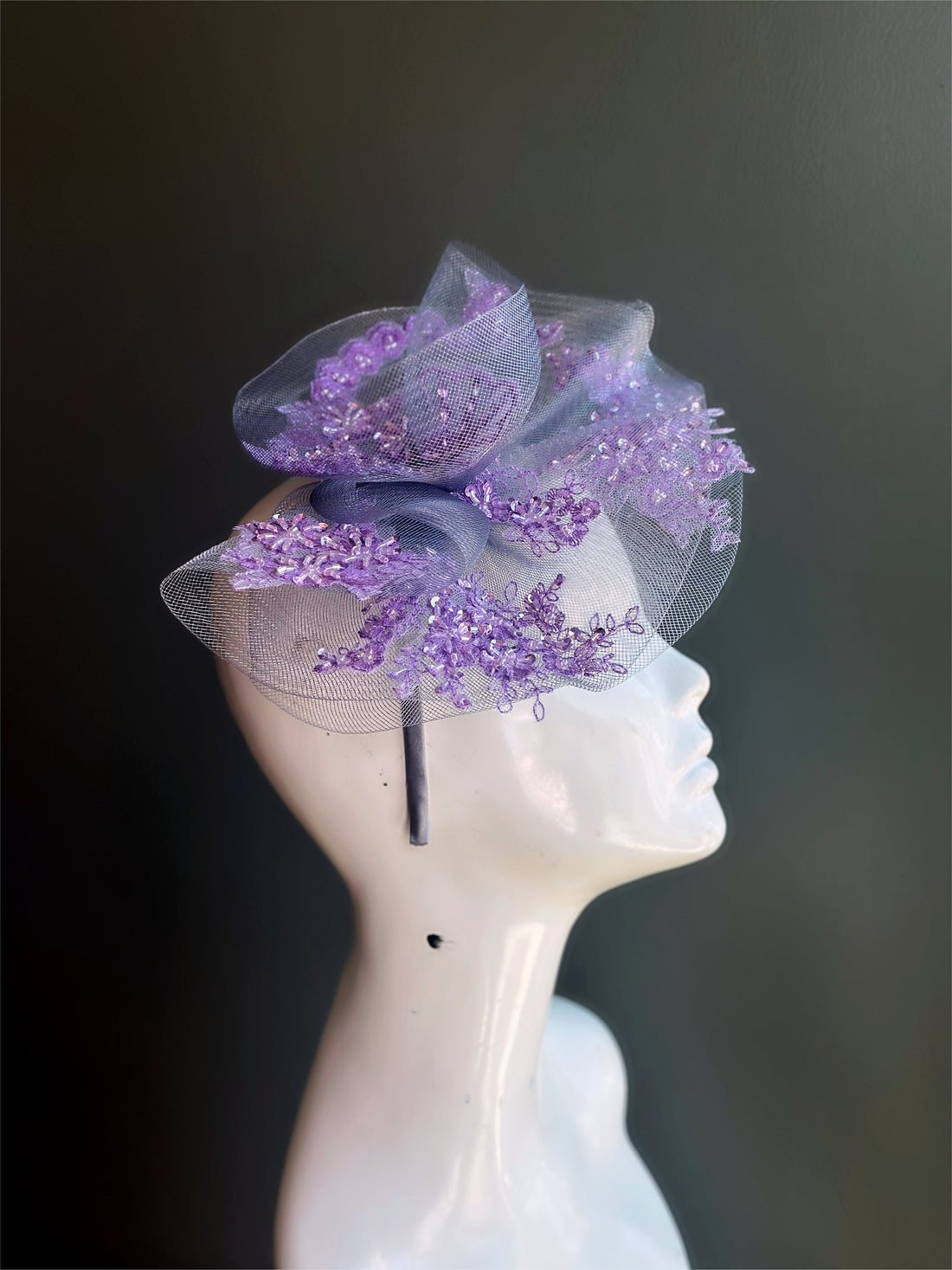 Lavender Blossom Hat