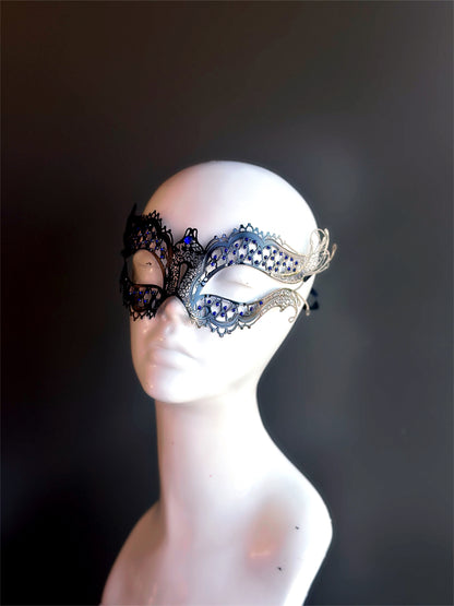 Katherine Mask - Blue/Black