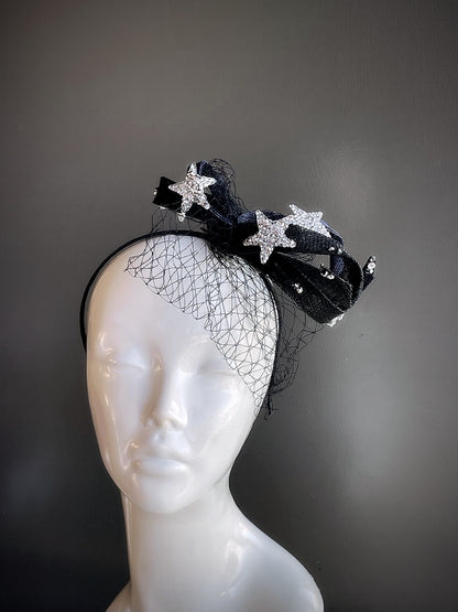 Starlit Veil Fascinator