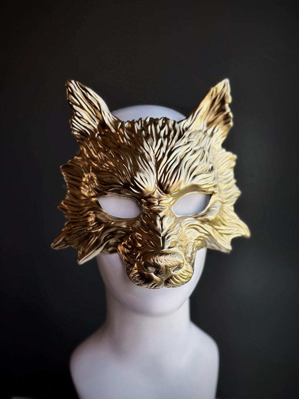 Werewolf Mask - Gold