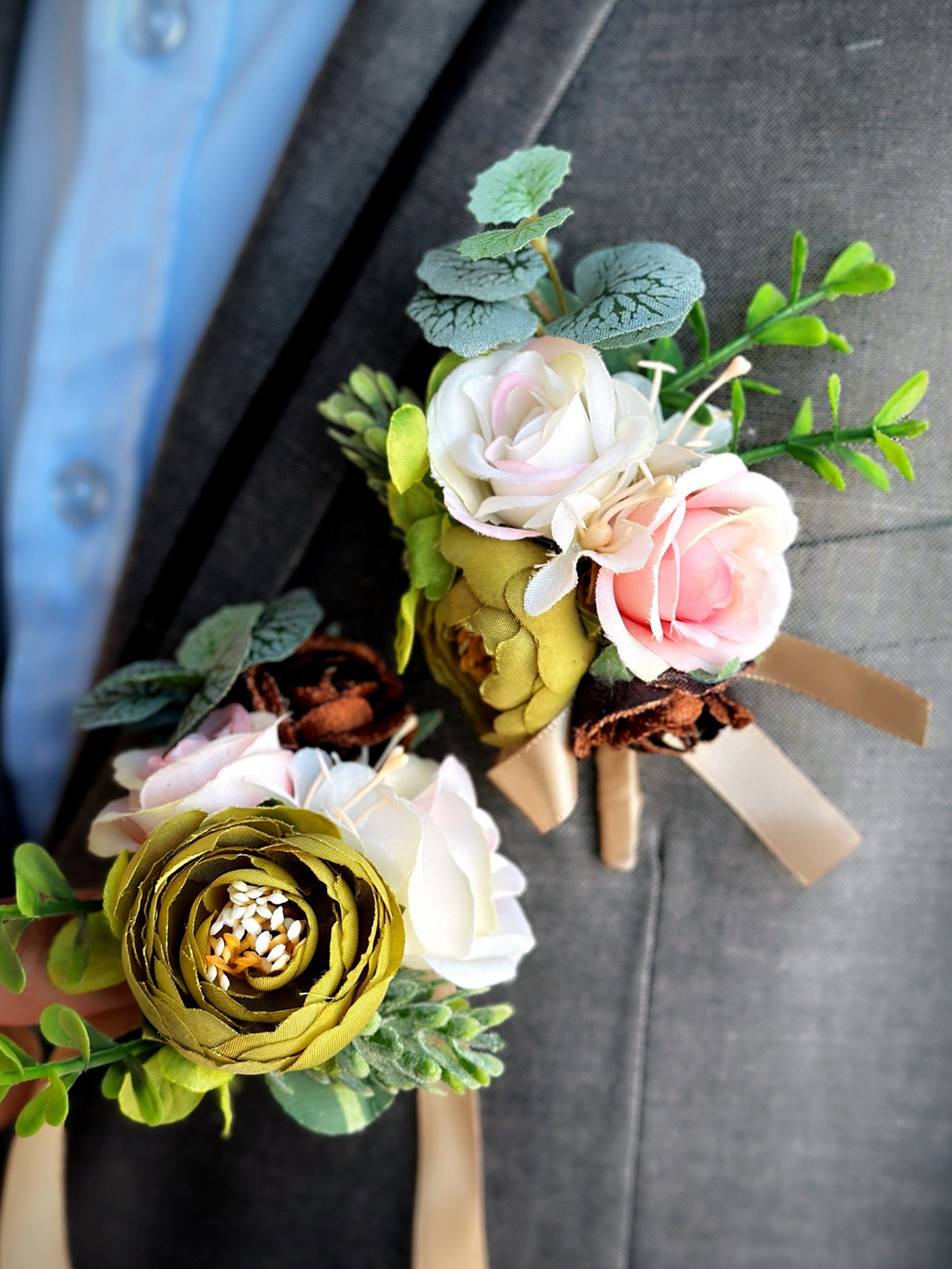 Woodland Reverie - Boutonniere &amp; Corsage