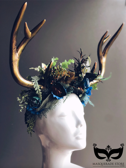 Deer Antler Headdress - Ostara