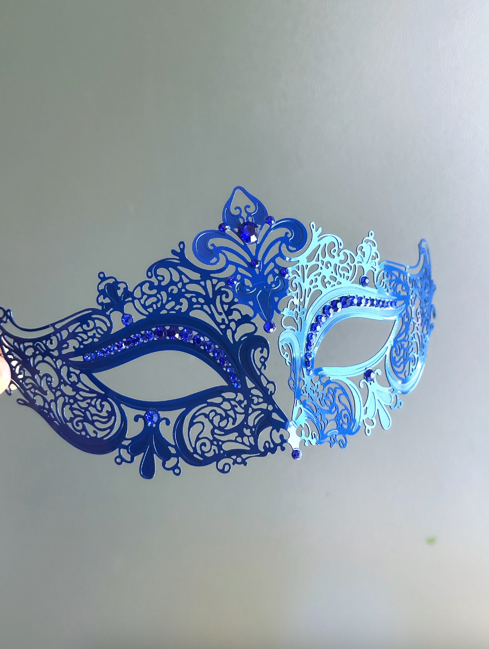 Blue Metal Mask - Blue Sapphire