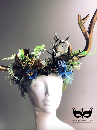 Deer Antler Headdress - Ostara