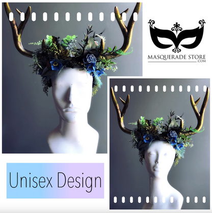 Deer Antler Headdress - Ostara