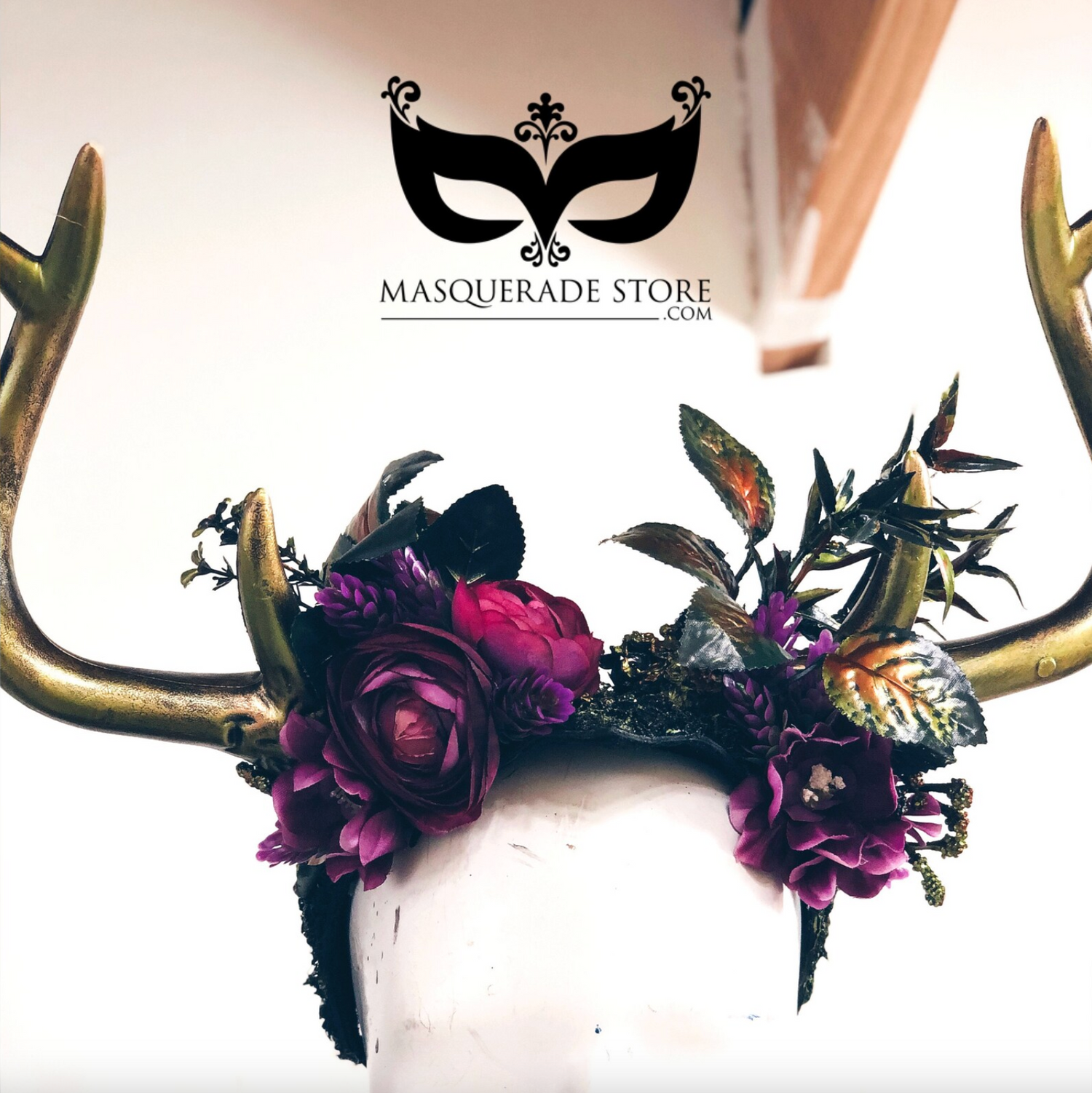 Deer Antler Headdress - Ritual Blooms