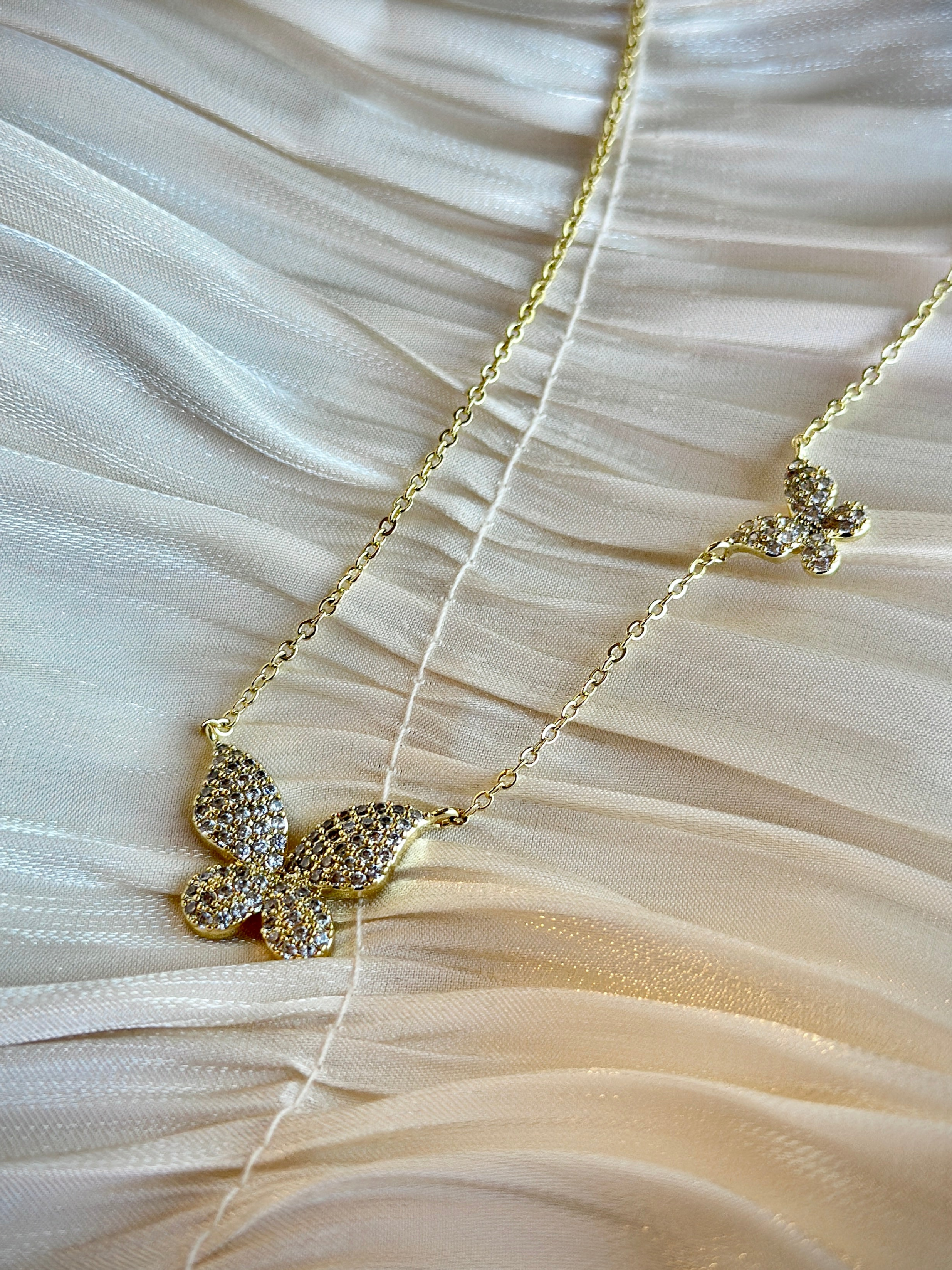 Butterfly - Necklace (Gold)