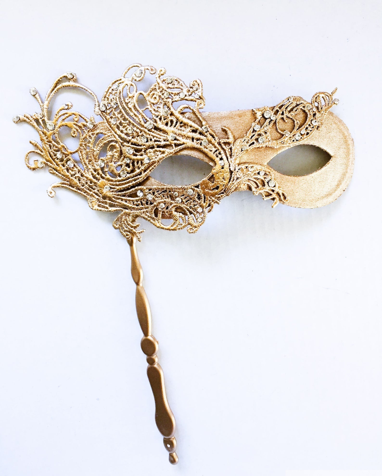 Rose Gold Black Mask on stick, store Handheld Masquerade Mask women, Women Stick Masquerade Mask, women Masquerade Masks