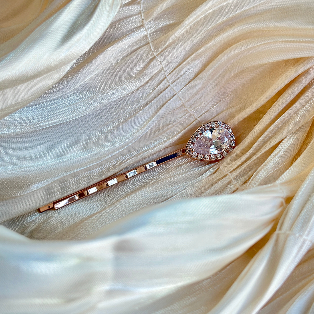 Crystal - Hairpin (Rose Gold)