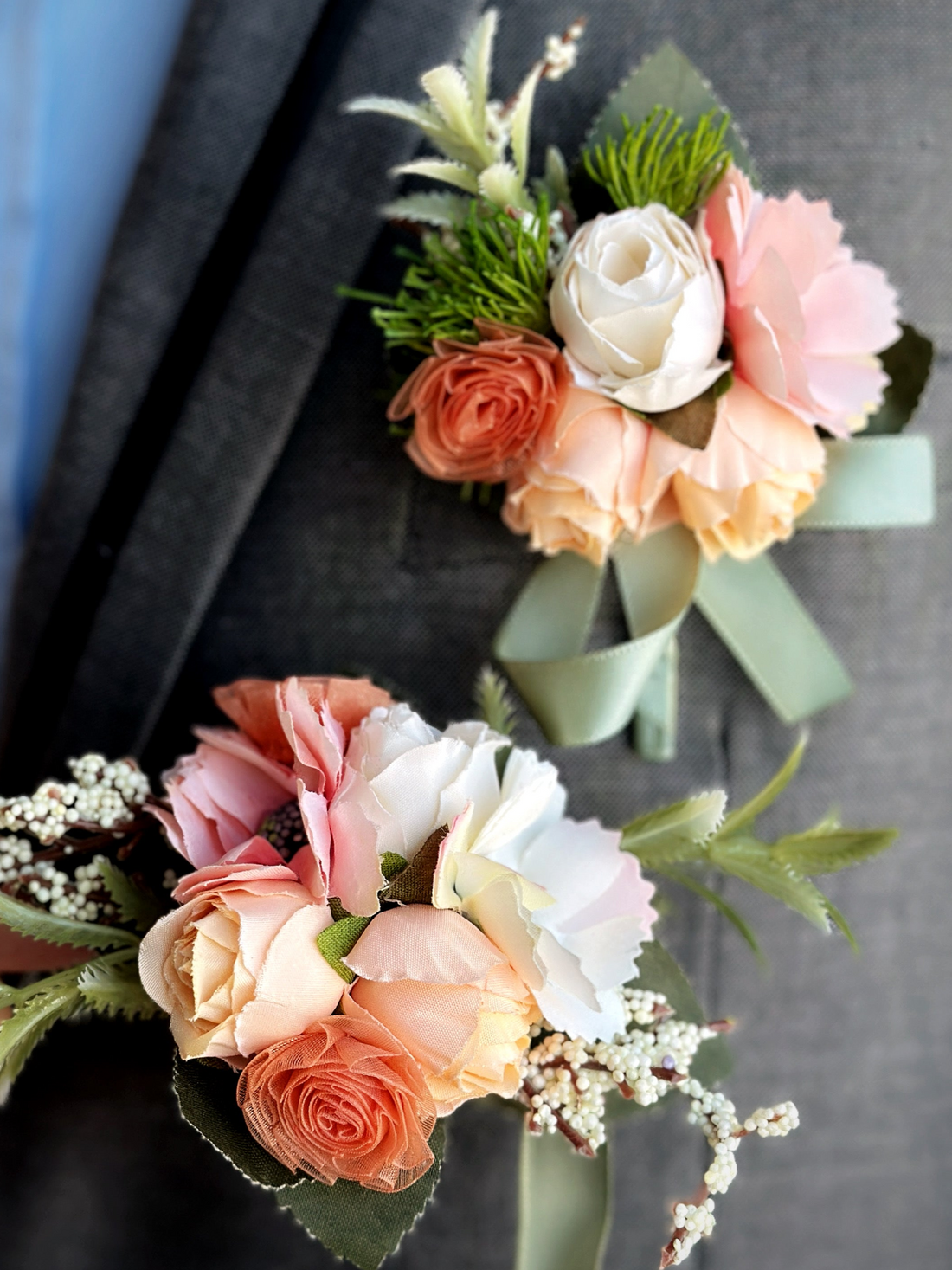 Spring Morning - Boutonniere &amp; Corsage